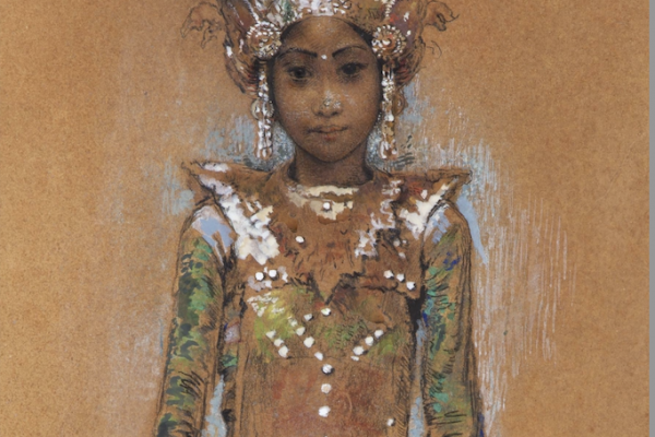 Willem Gerard Hofker (1902-1981) The Balinese Legong dancer Ni Sadri